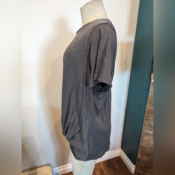 Maurice twist knot tee, heather Gray plus size 0x, New! - Picture 9 of 10